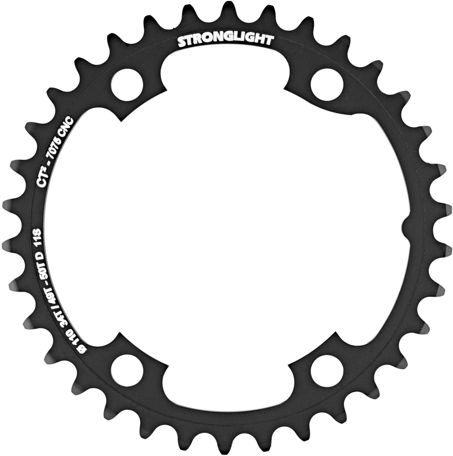 Stronglight Dura-Ace Chainring FC-R9100/Di2 innen 11-fach ct² 34 (49/50)T