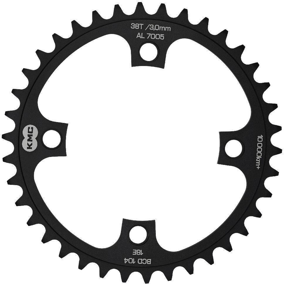 KMC E-Bike-Ready Chainring 4-Arm 38T