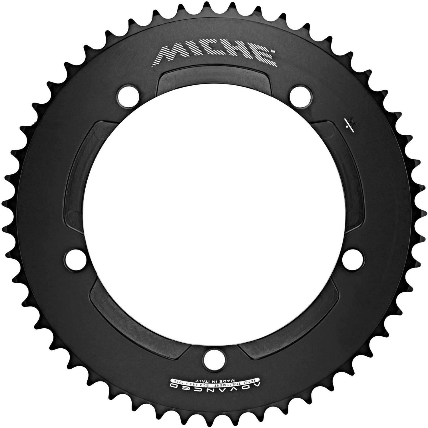 Miche Pista Advanced BCD 144 Chainring 1/8 black 51T