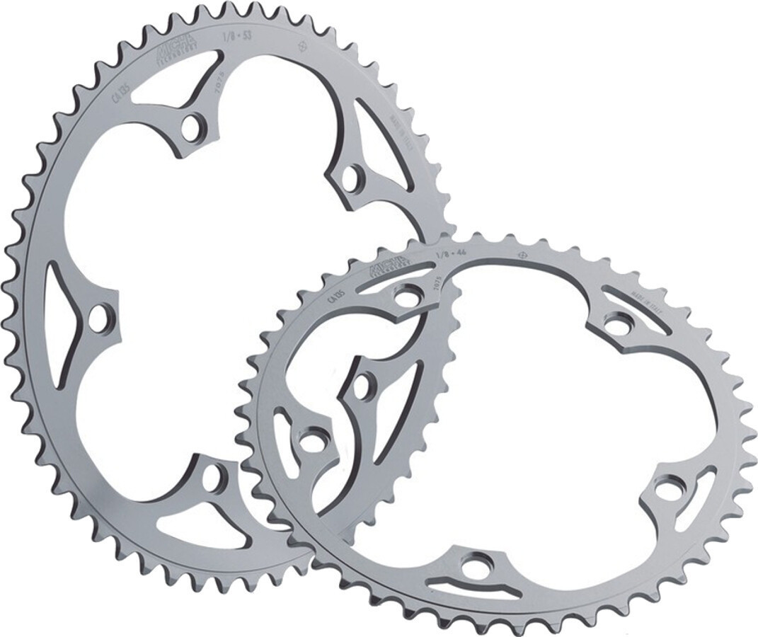 Miche Pista BCD 135 Chainring 1/8 silver 48T