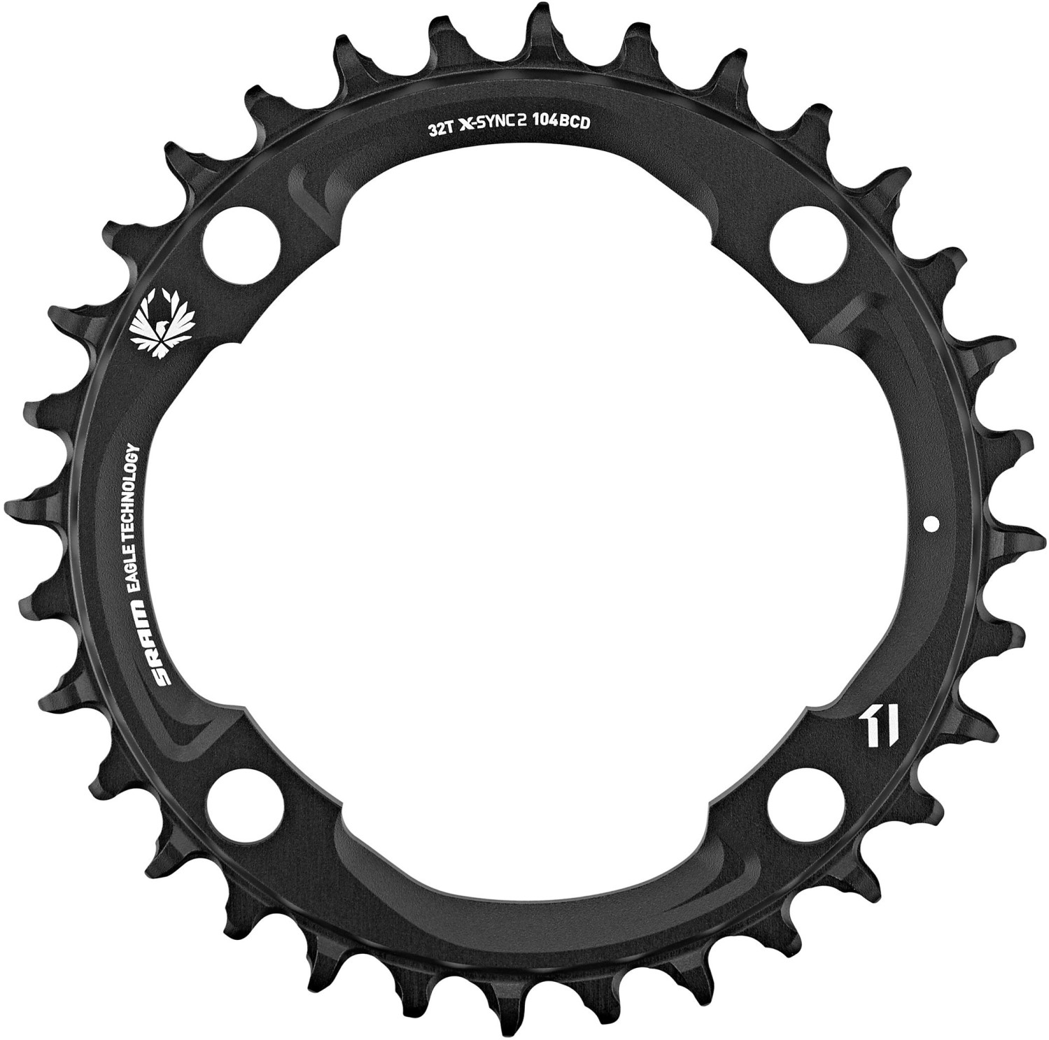 SRAM X-Sync Eagle Chainring 12-fach black 32T