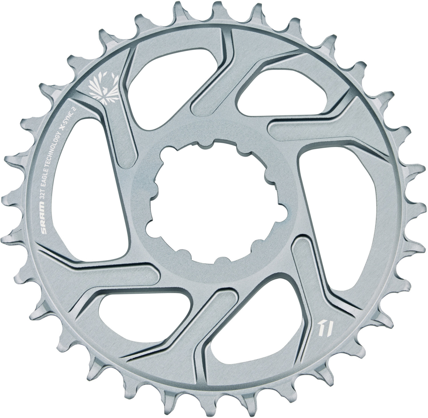 SRAM X-Sync 2 Eagle Boost Chainring Direct Mount 12-fach grey 32T