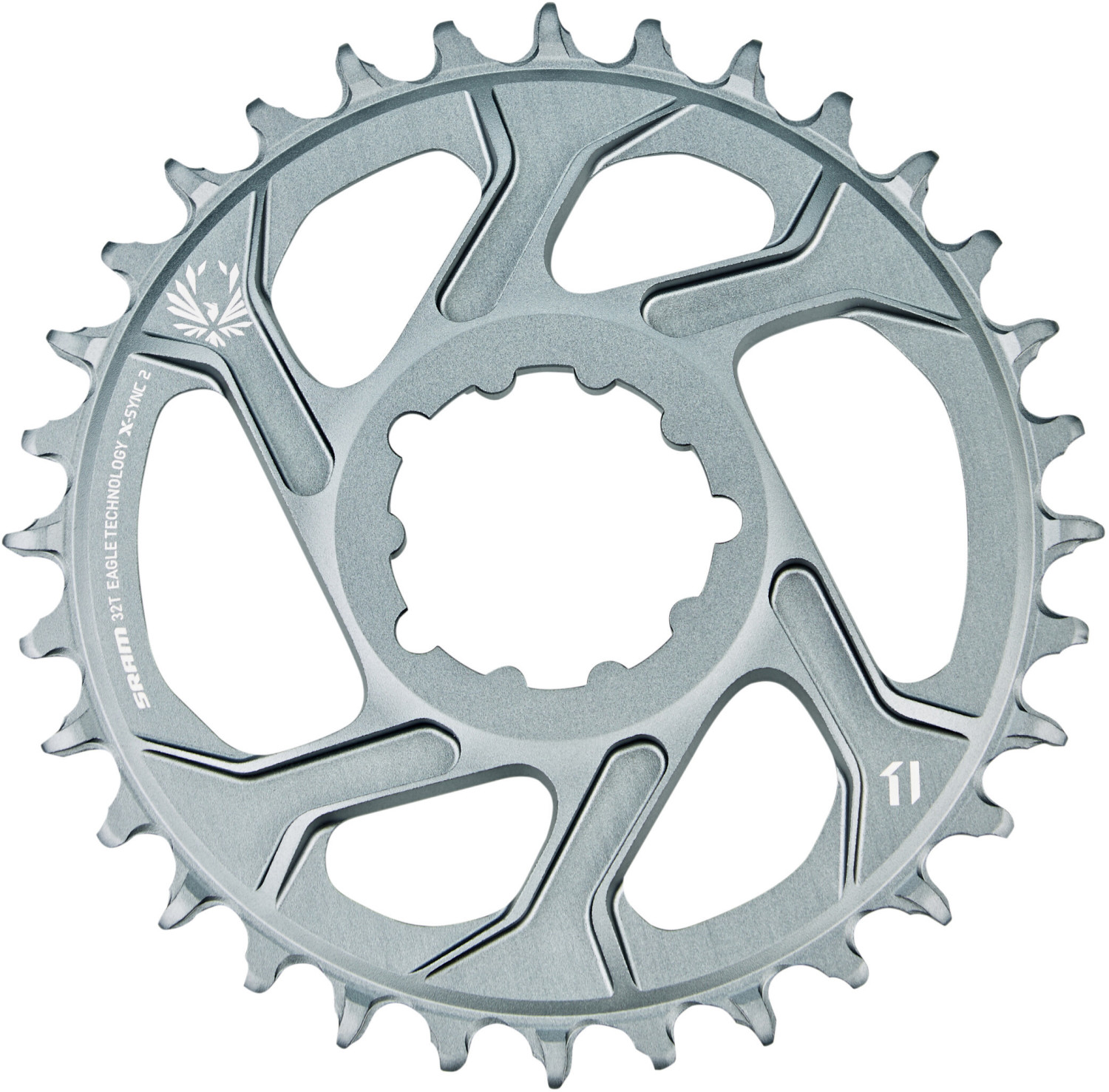 SRAM X-Sync 2 Eagle Chainring Direct Mount 12-fach grey 32T