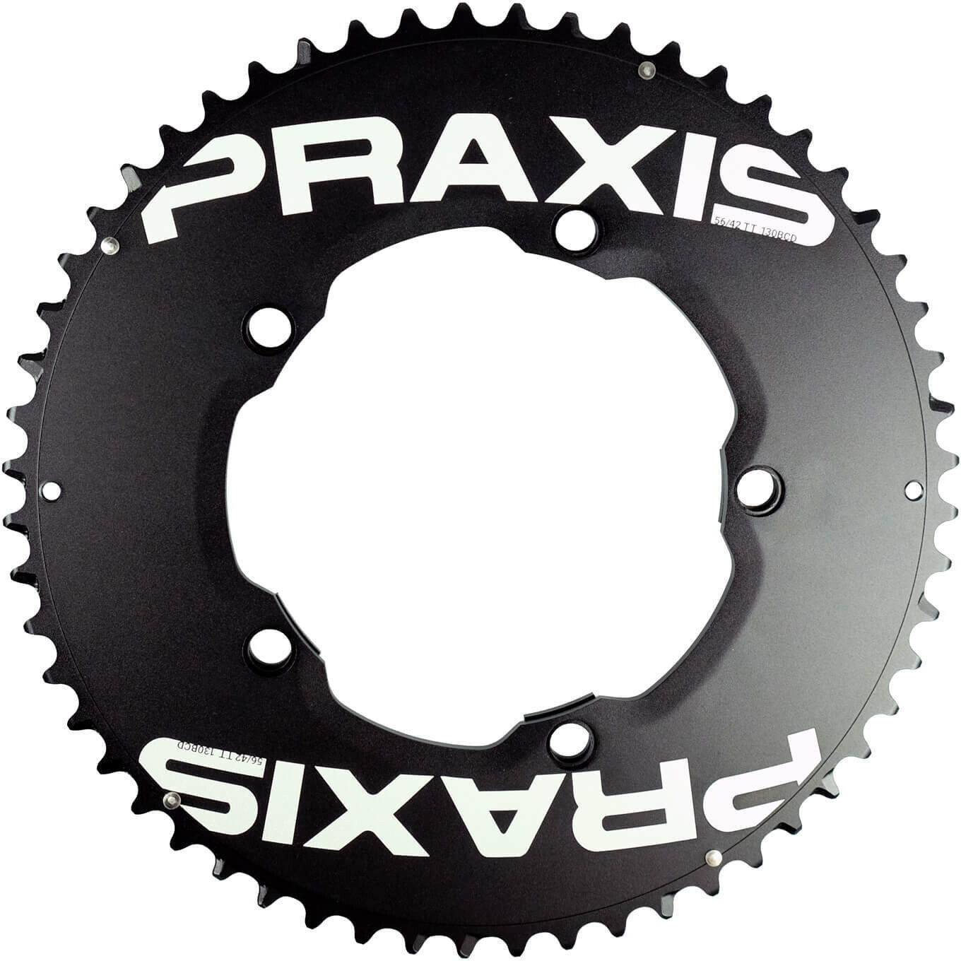 Praxis Works Time Trial Aero Chainring Set 10/11-fach Ø110mm BCD 52/36T