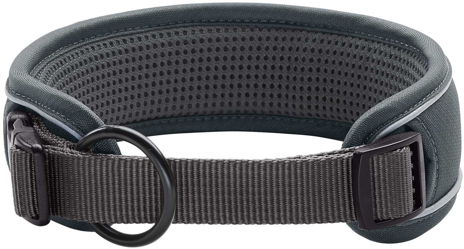 HUNTER Collier pour chien S Grey/Grey HUNTER Collier pour chien S Grey/Grey