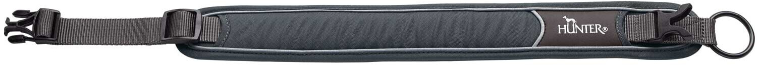 HUNTER Collier pour chien S Grey/Grey HUNTER Collier pour chien S Grey/Grey