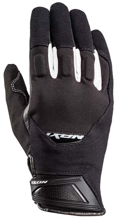 Photos - Motorcycle Gloves IXON RS Spring Black/White 