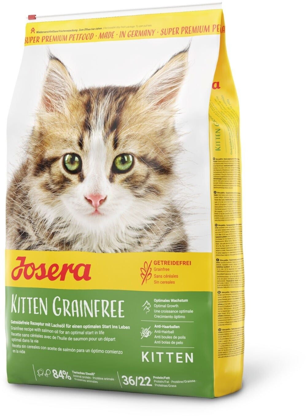 Josera Kitten grainfree 400g ab 3,44 € Preisvergleich bei idealo.de