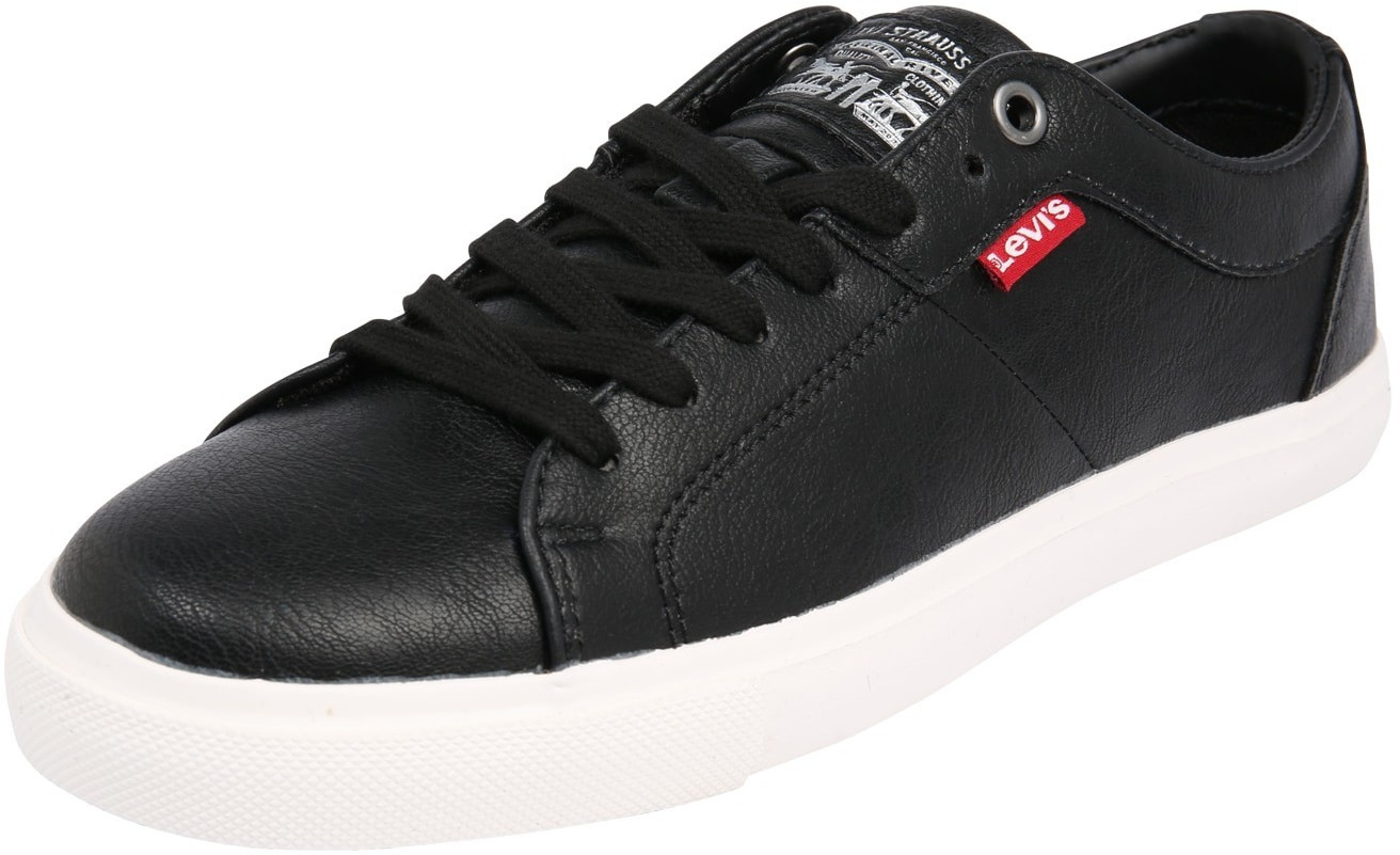 levis trainers black