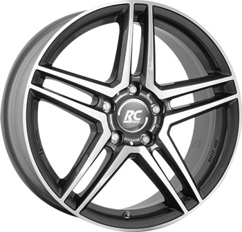 RC Design RCD17 (6,5x17) himalaya-grey front polished