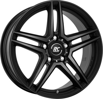 RC Design RCD17 (7,5x17) satin-black painted