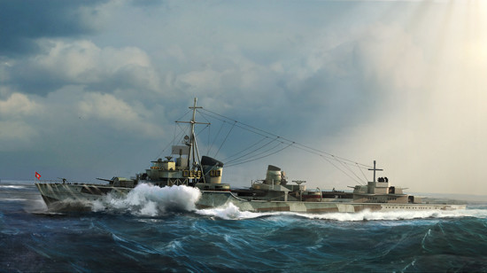 Trumpeter German Zerstorer Z-37 1943 (05791)
