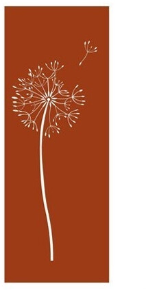 Prima Terra Screen Wall Rusted BxH: 60 x 158 cm
