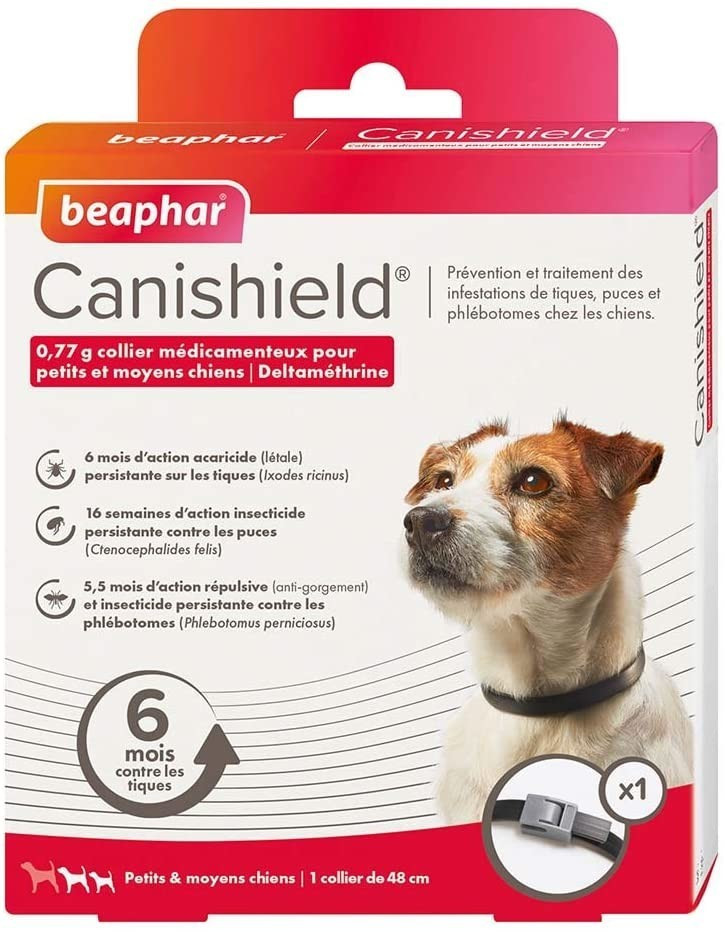 Beaphar Canishield petits/moyens chiens (1 pièce)