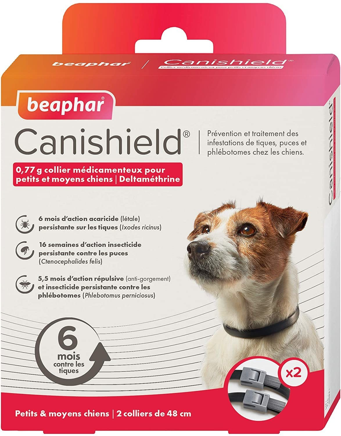 Beaphar Canishield petits/moyens chiens (2 pièces)