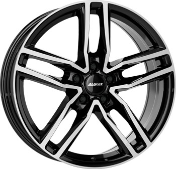 Alutec Ikenu (7,5x17) diamond black front polished