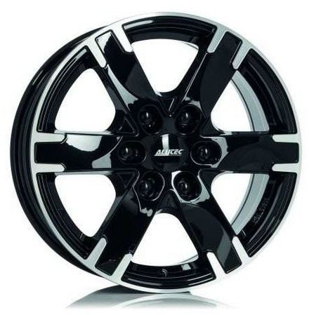 Alutec Titan (8x18) diamond black front polished