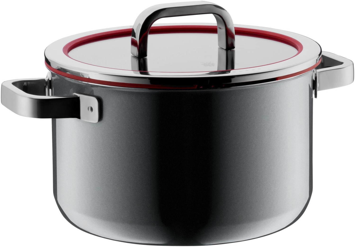 WMF Fusiontec Essential - Pentola grande, 24 cm, coperchio in vetro, a