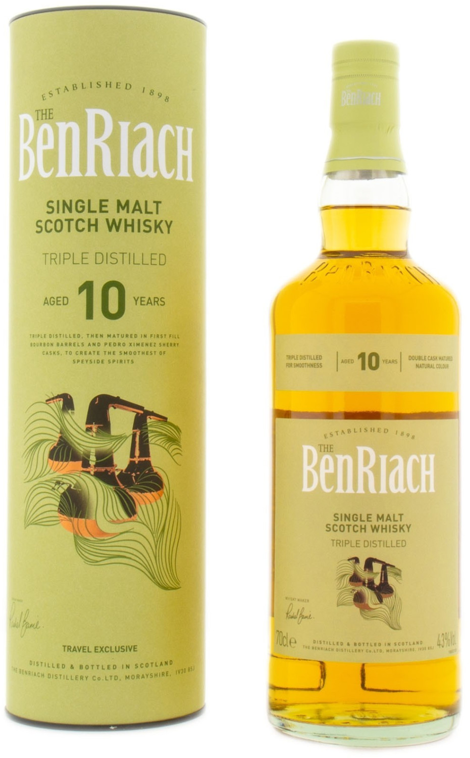 Benriach Triple Distilled 10 YO 0.7 l 43%