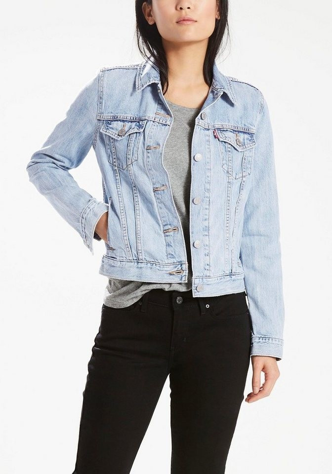 Ladies levi clearance trucker jacket