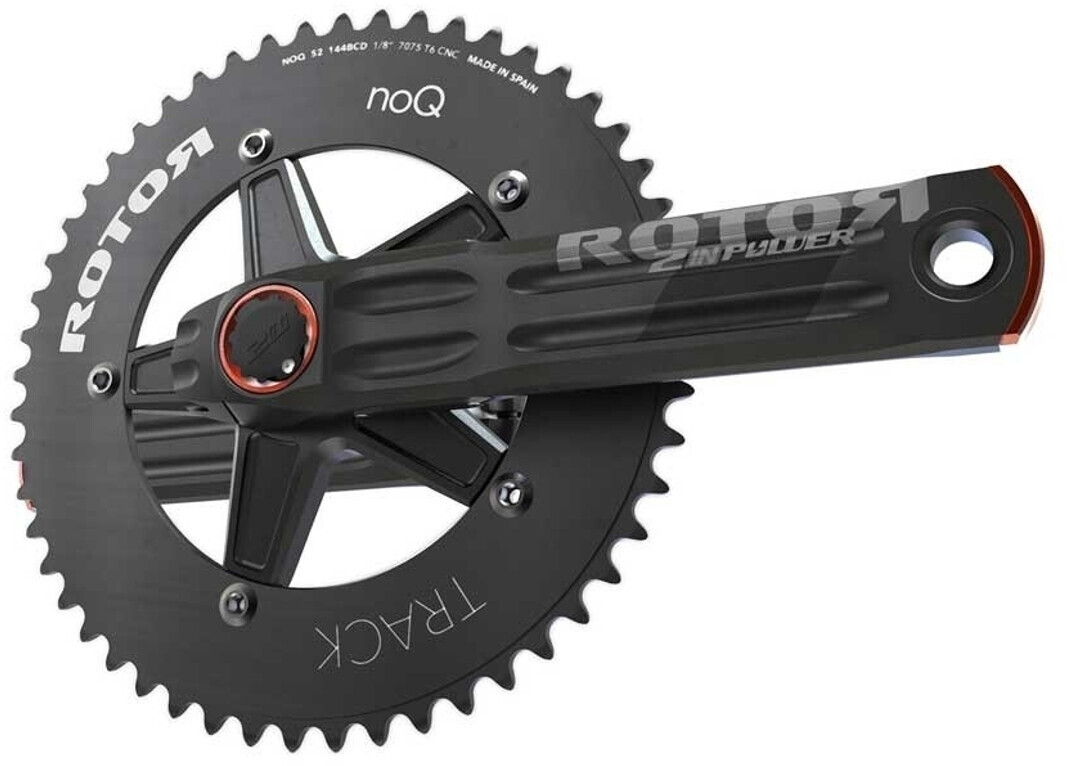 Rotor 2INpower Track Powermeter Direktmontage black 175mm
