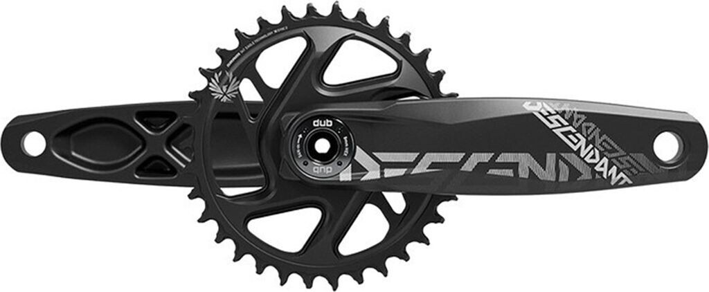 Truvativ Desc DH DUB Crankset 34Z DM black 165mm