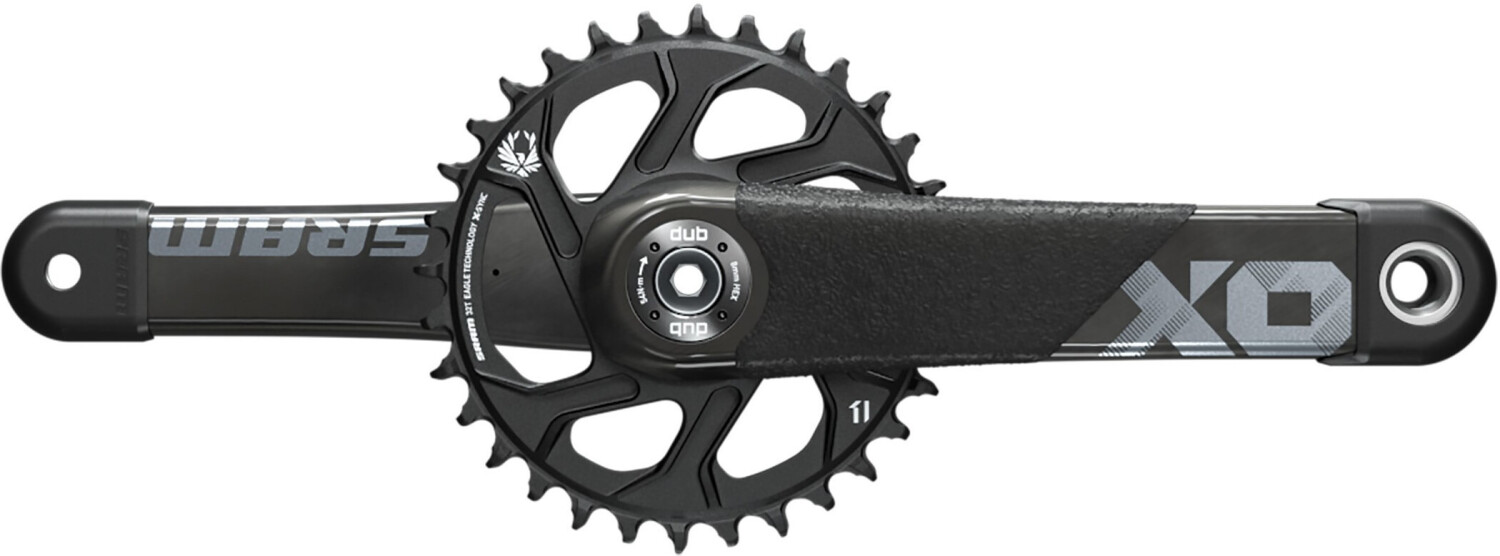 SRAM X01 DH DUB Crankset 32Z DM black 170mm