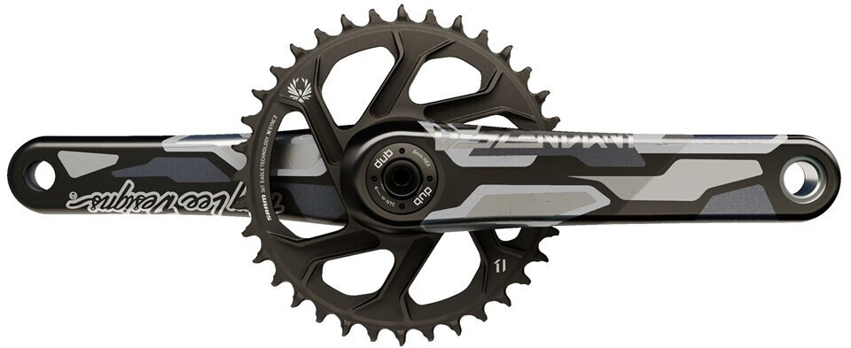Truvativ Desc Eagle DH CoLab Troy Lee Designs Crankset 36Z DM black 165mm