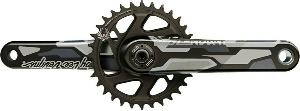 Truvativ Desc Eagle DH CoLab Troy Lee Designs Crankset 36Z DM black 170mm