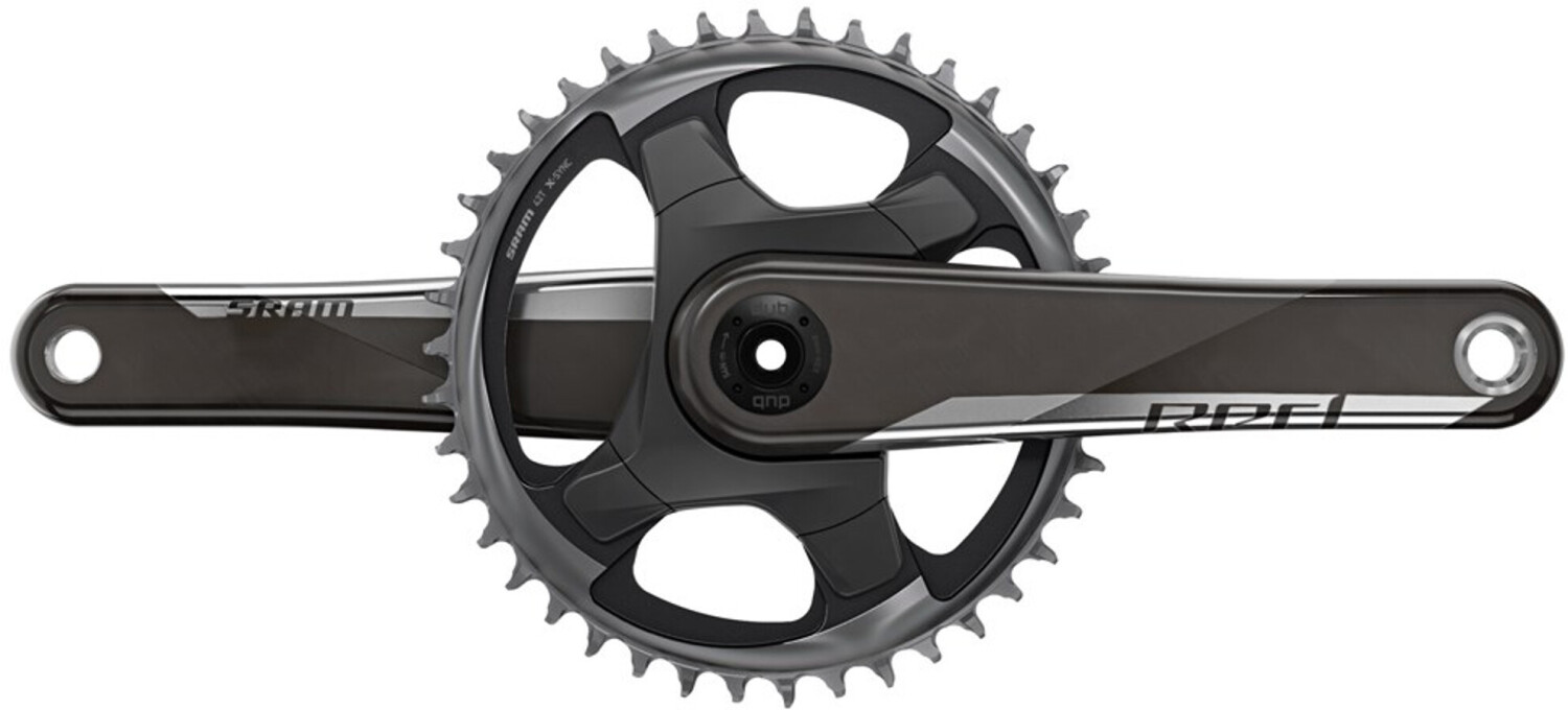 SRAM RED 1 D1 DUB Crankset 40T black 172,5mm