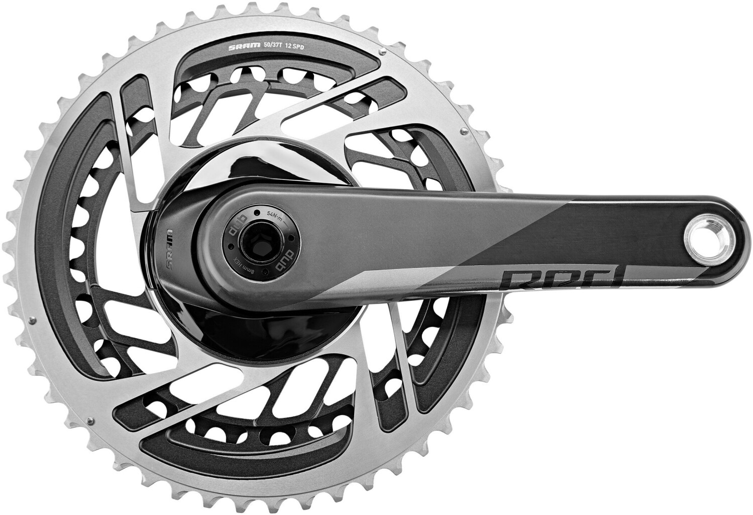 SRAM RED D1 DUB Crankset 50/37T black 172,5mm
