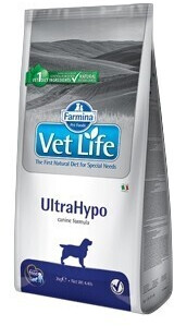 Vet Life Croquettes pour chien Farmina UltraHypo Dog 12kg Vet Life Croquettes pour chien Farmina UltraHypo Dog 12kg