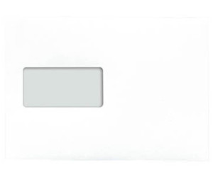 500 Briefumschläge C5 162x229mm mit Fenster haftklebend weiß/natur 100g 303 