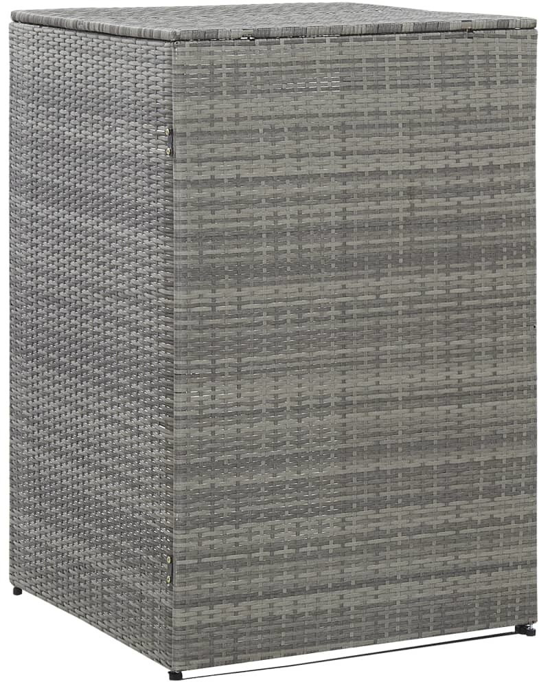 VidaXL Polyrattan Bin Storage Box 1 x 240L Anthracite (46731)