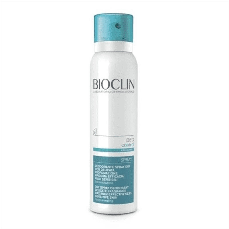 Bioclin Deo Control Deodorant Spray Alcohol Free Sensitive Skins (150 ml)