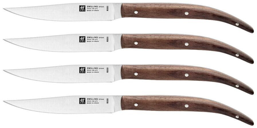 ZWILLING Knife Set 4 pcs Oak Wood dark