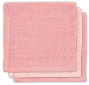 Jollein Bavoir d'épaule pale pink (x3)