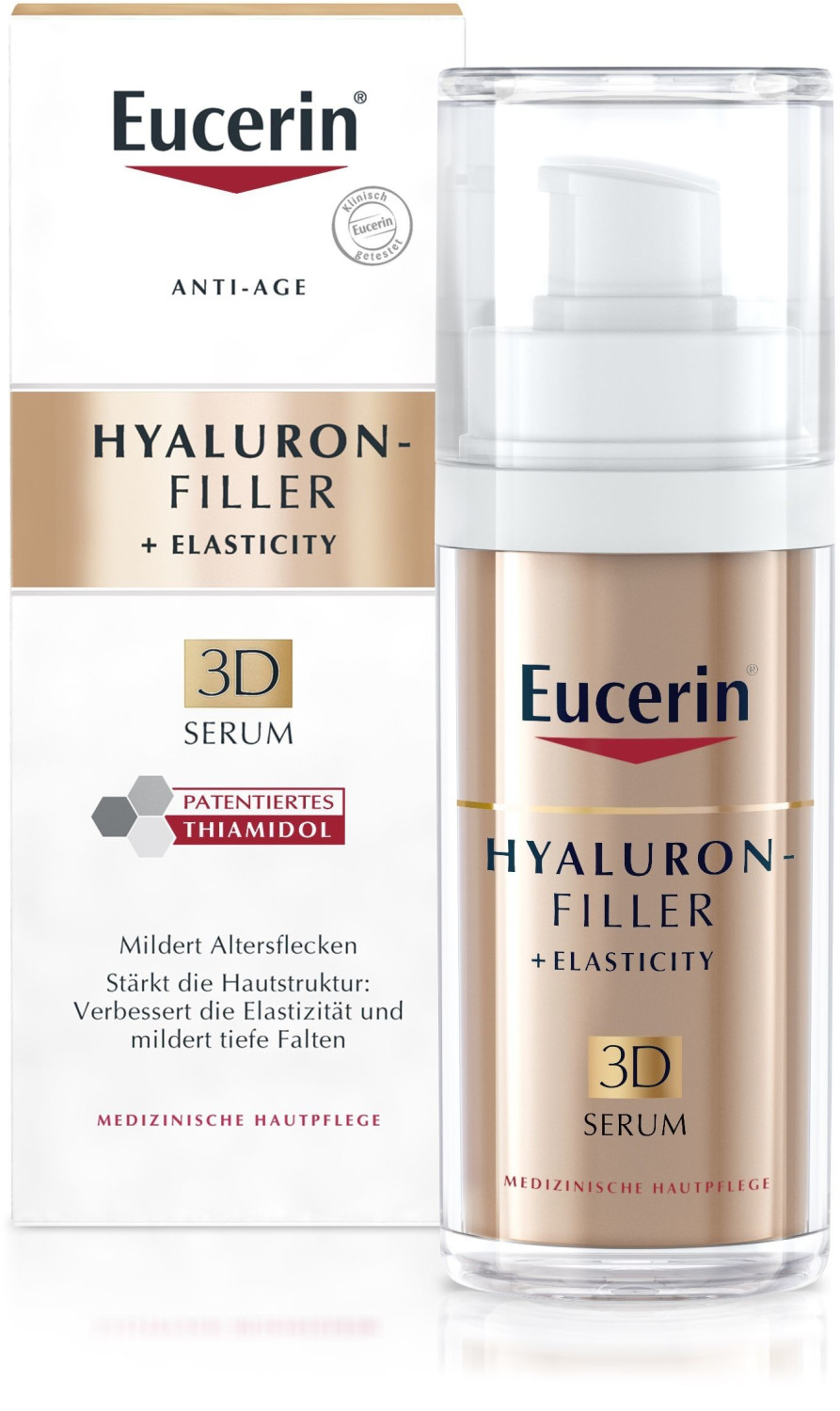 Photos - Other Cosmetics Eucerin Anti-Age Hyaluron Filler + Elasticity 3D Serum  (30ml)