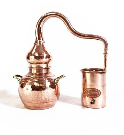 CopperGarden® 3 Liter LEONARDO Destille, nach Helge Schmickl