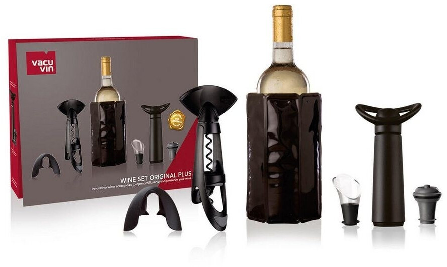 Vacu Vin Wine cooler gift set Wein Original Plus, with extensive accessories