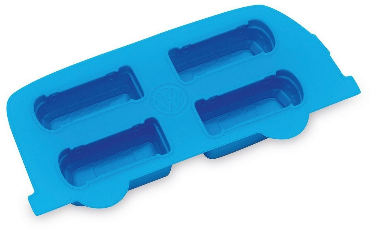 VW Collection Ice cube mold VW T1 Bulli & Beetle mold, (1 piece), freezer and ovenproof, blue