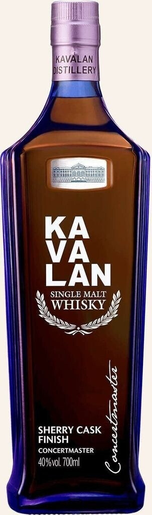 Kavalan Concertmaster Sherry Cask Finish 0.7 liter 40% vol.