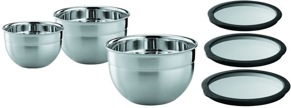 Rösle Bowl set with glass lid