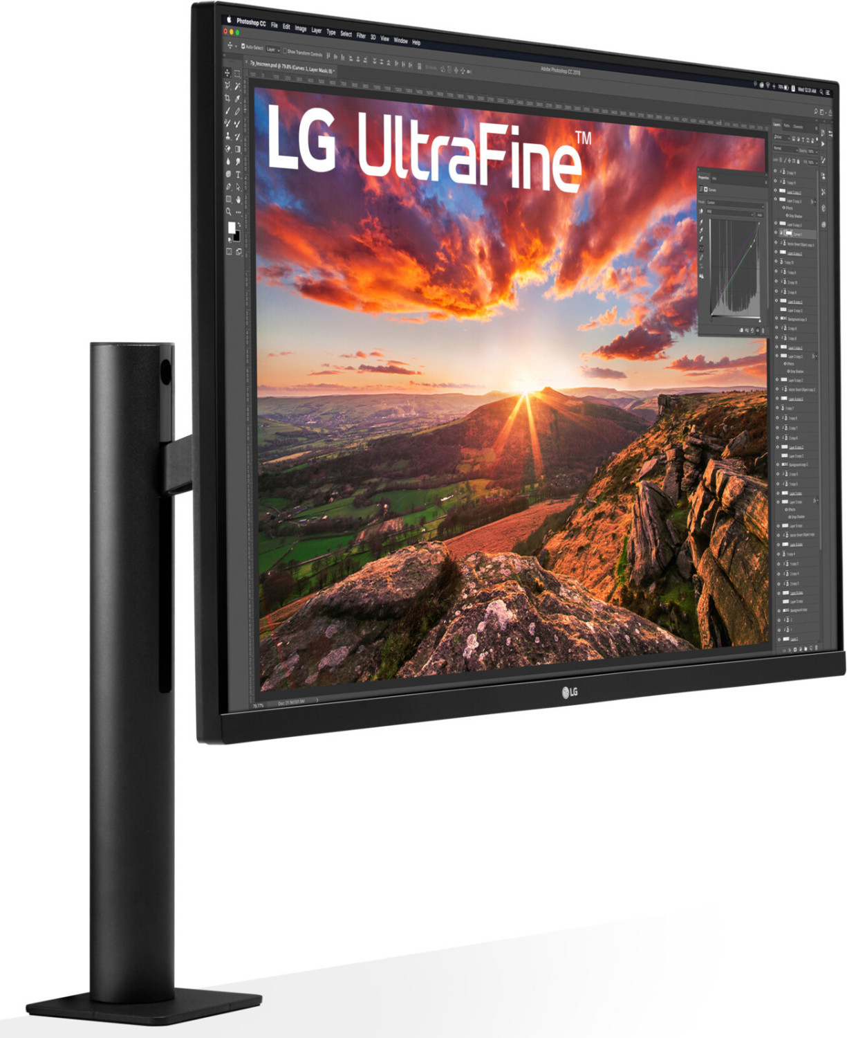 32UN880-B LG 31.5型 4K液晶ディスプレイ(3840x2160) - ディスプレイ 