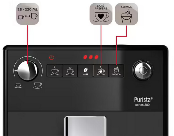 Melitta F230-001 Purista Pure Black, Bild 7