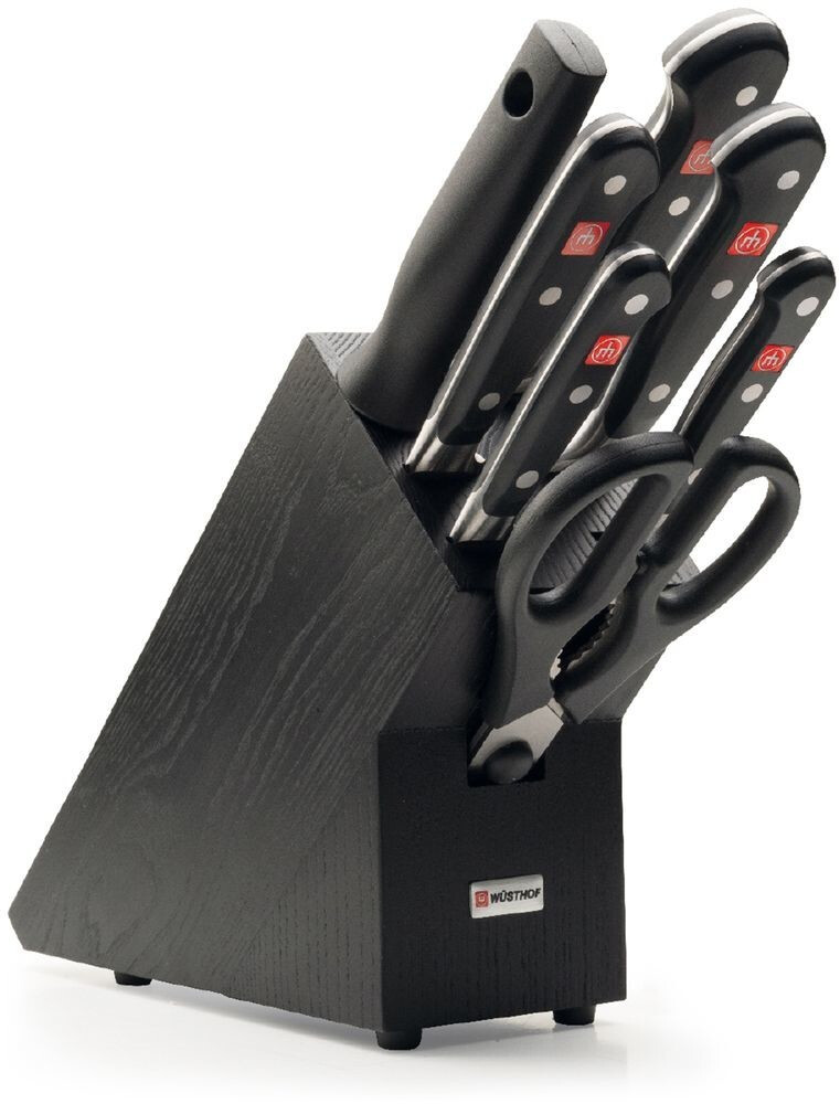 Wüsthof Classic Knife Block 7 pcs Beech black