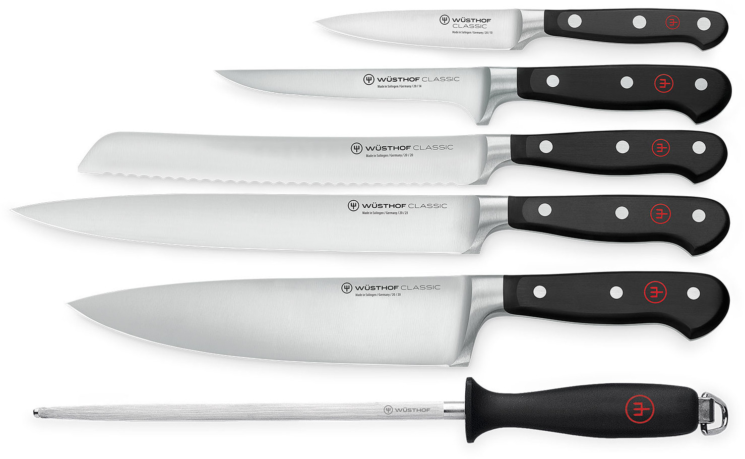 Wüsthof Classic Knife Set 6 pcs