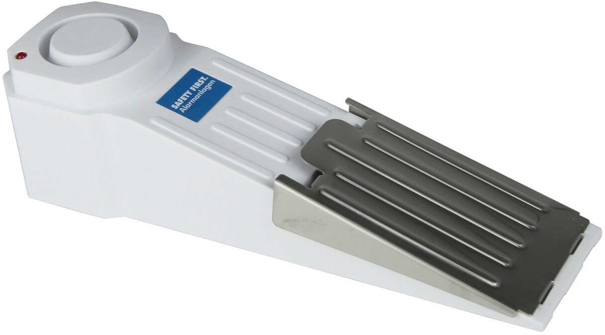KH-security Doorstop with white alarm, to be used with or without an alarm