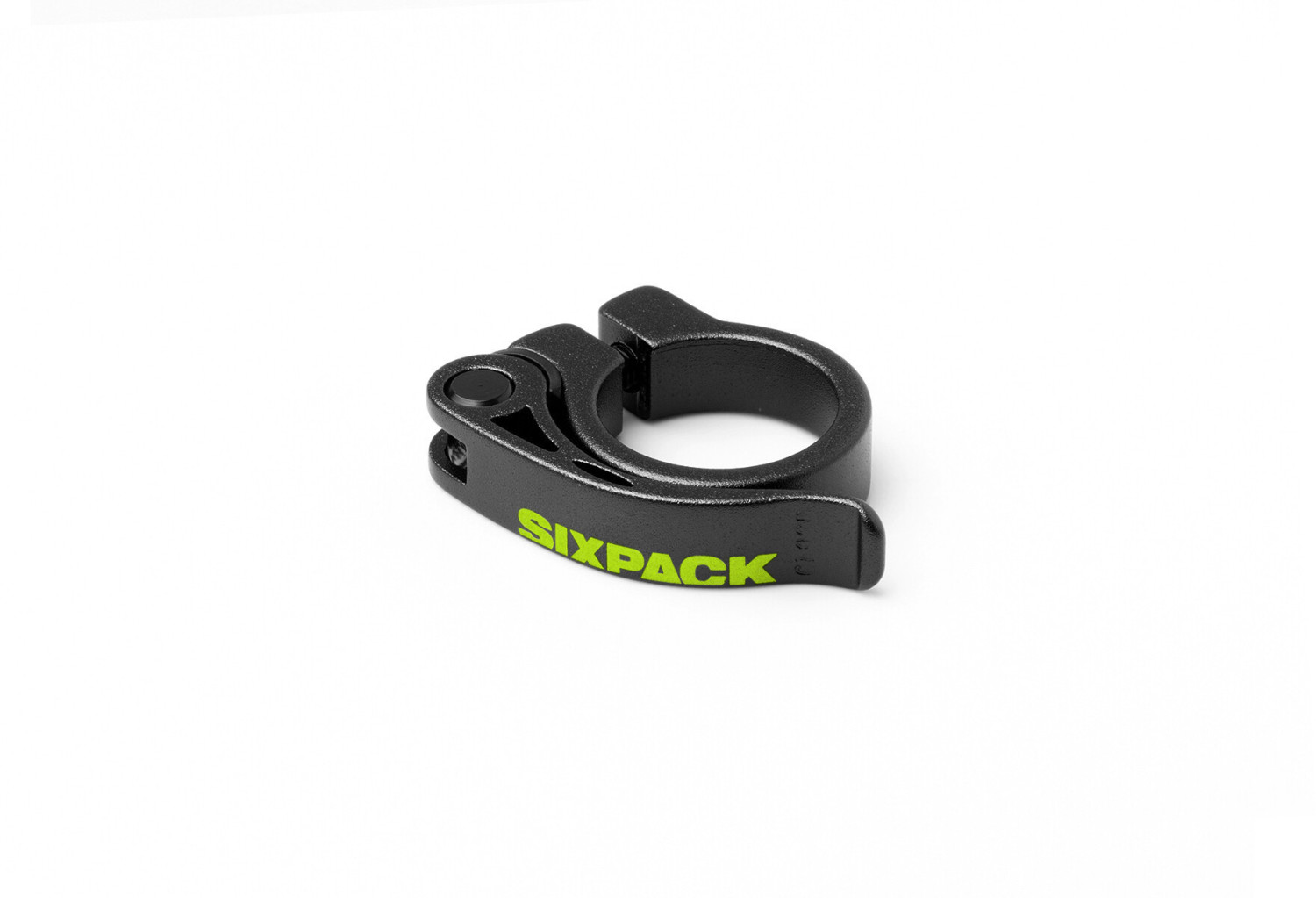 Sixpack Menace Sattelklemme Ø31,8mm black/neon yellow
