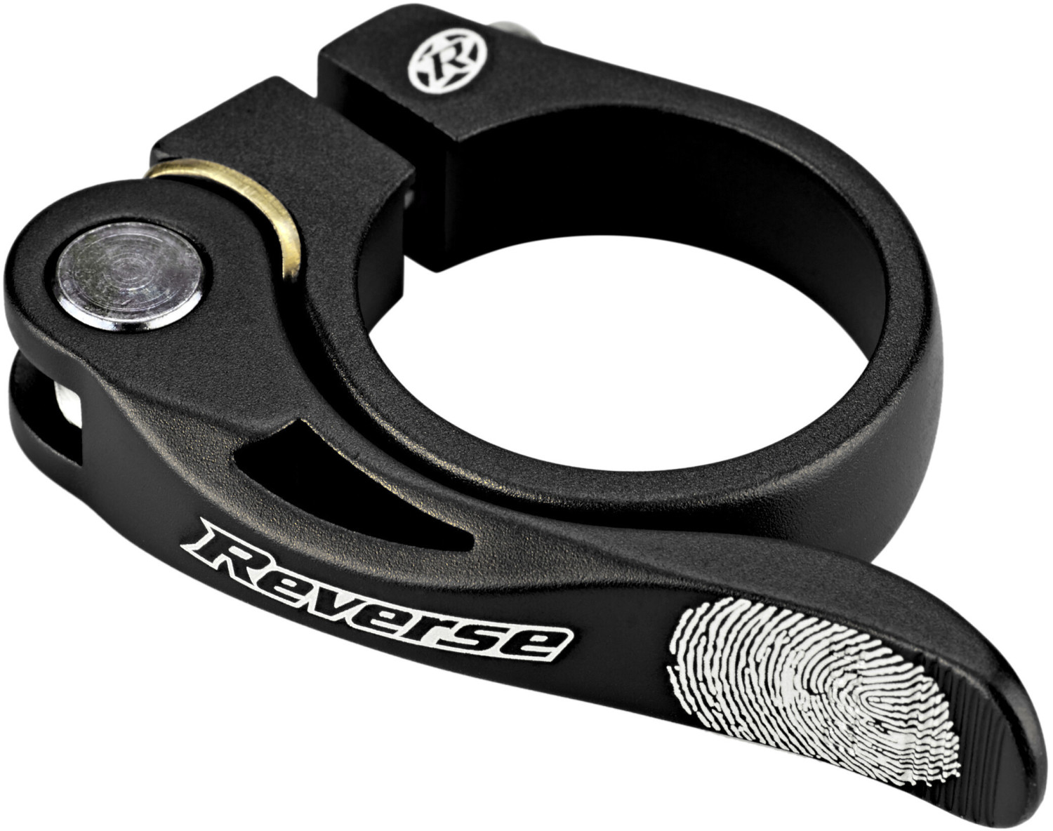 Reverse Long Life Seat clamp 34,9mm black
